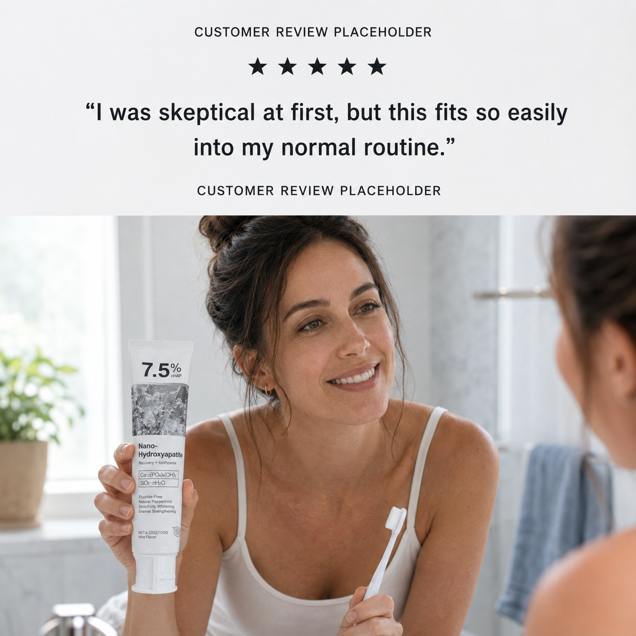 Velorista Hydroxyapatite Toothpaste