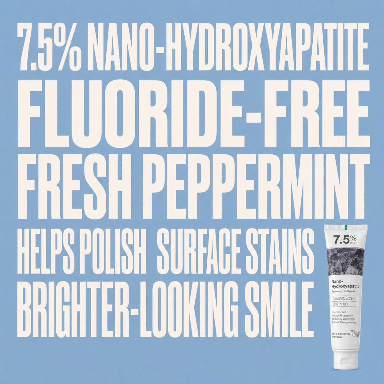 Nano-Hydroxyapatite Toothpaste