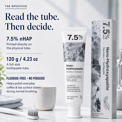 Velorista Hydroxyapatite Toothpaste