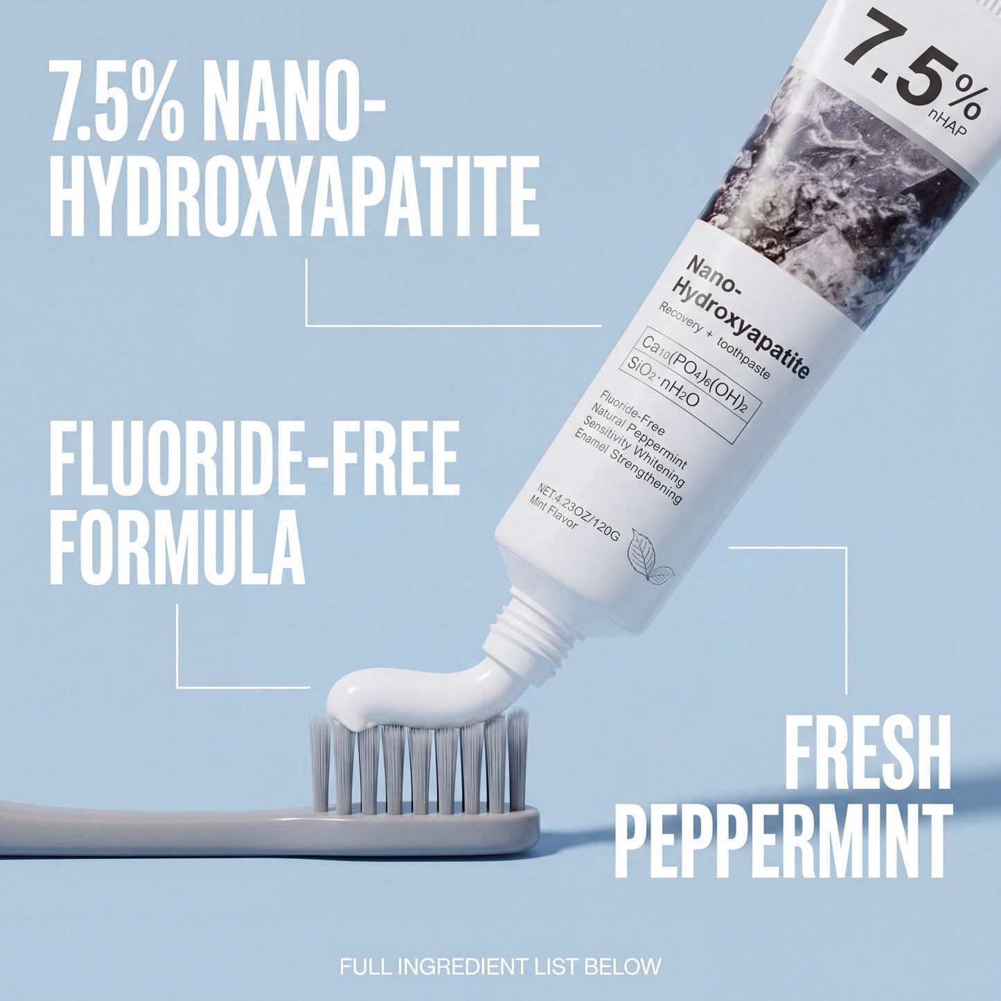 Nano-Hydroxyapatite Toothpaste